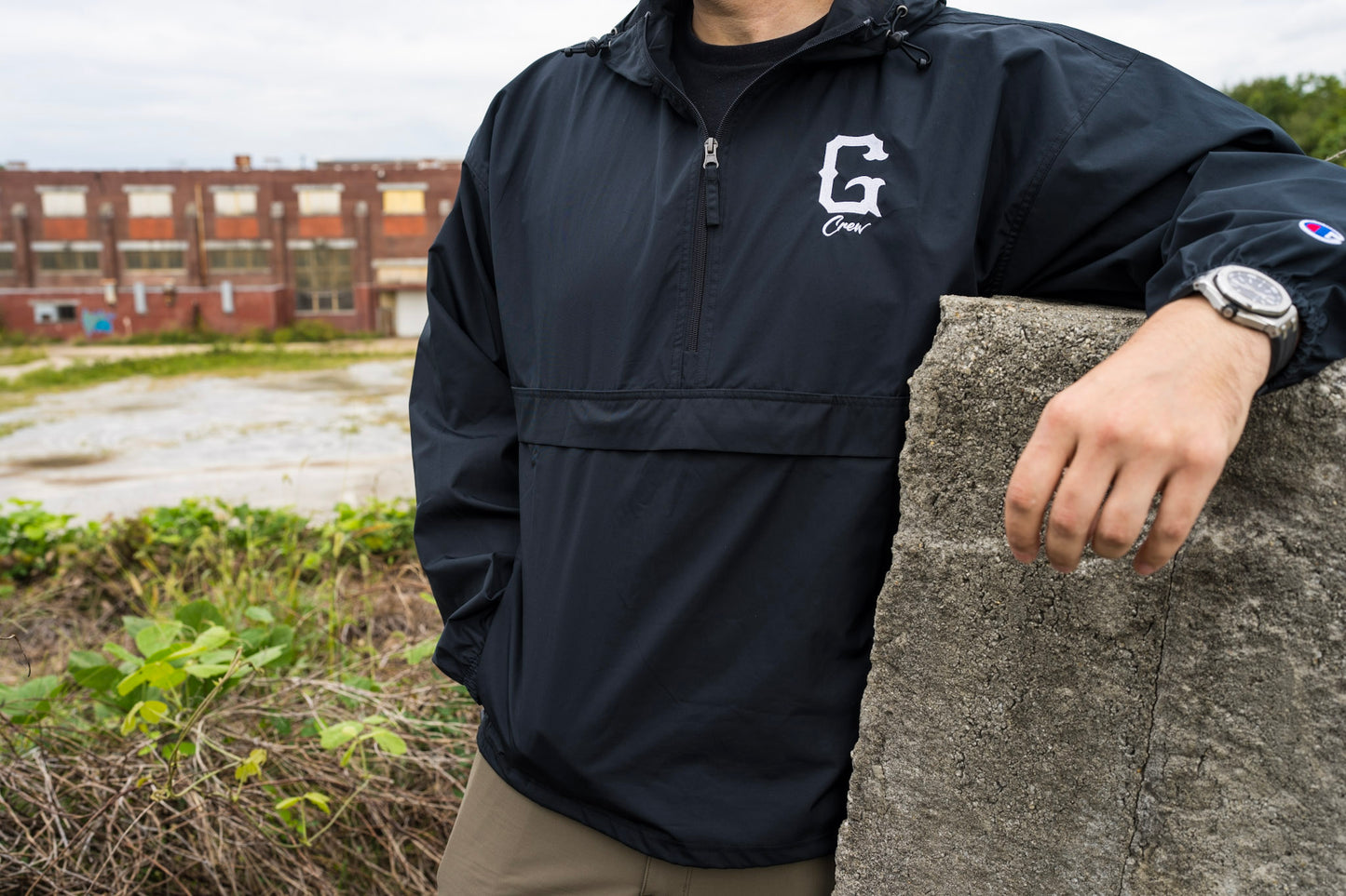 Crew windbreaker